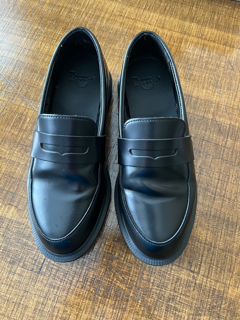 Dr. Martens Temara Polished Smooth Leather Loafers